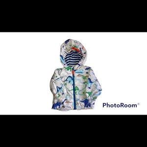 Baby Boden dinosaur jacket, size 3-6 months